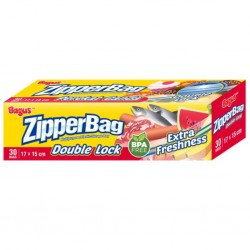 Bagus Zipper Bag 17 cm x 15 cm - 30pcs